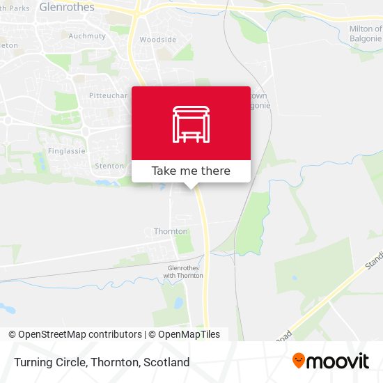 Turning Circle, Thornton map