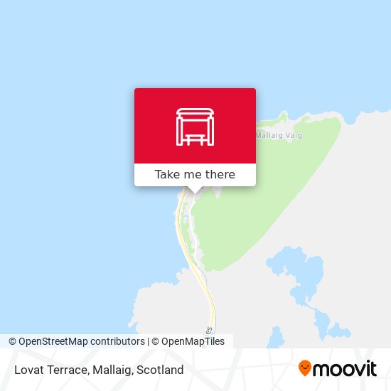 Lovat Terrace, Mallaig map