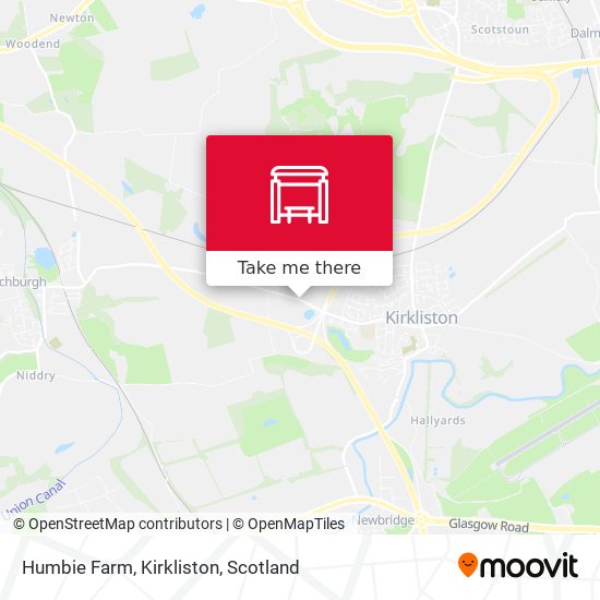Humbie Farm, Kirkliston map