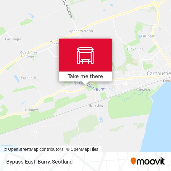 Bypass East, Barry map