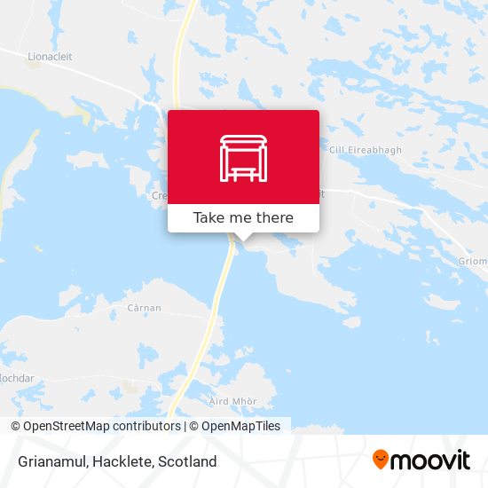 Grianamul, Hacklete map