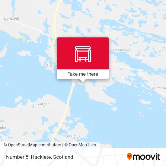 Number 5, Hacklete map