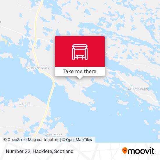 Number 22, Hacklete map
