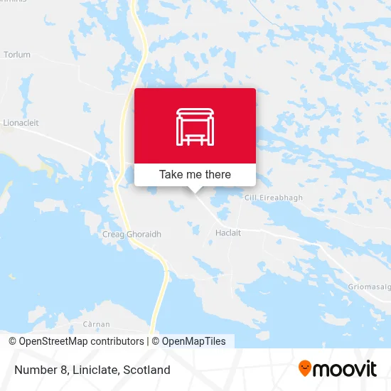 Number 8, Liniclate map