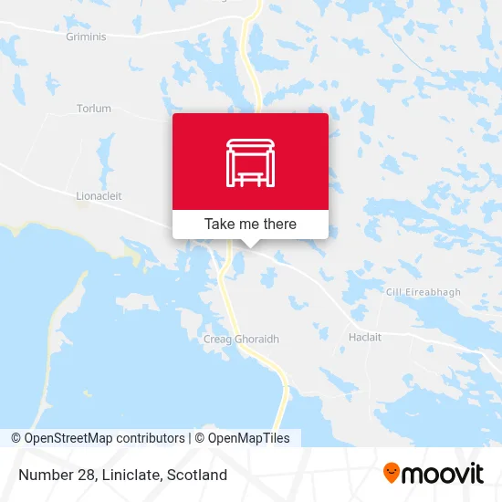 Number 28, Liniclate map