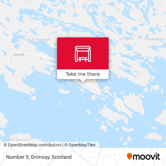 Number 5, Grimsay map