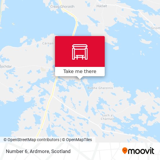 Number 6, Ardmore map