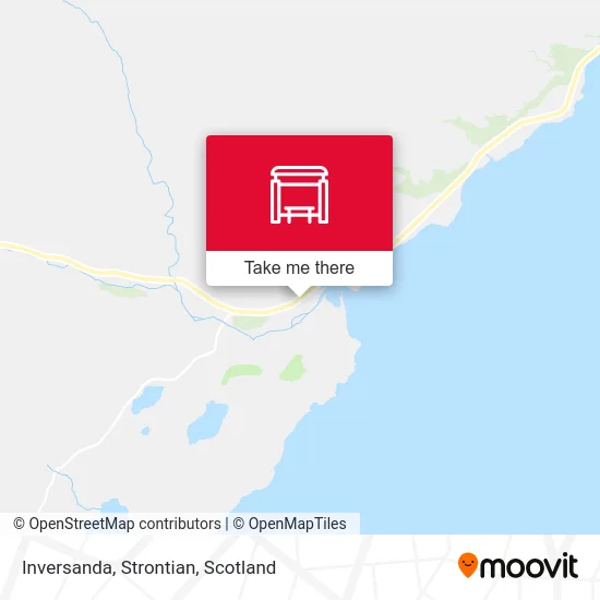 Inversanda, Strontian map