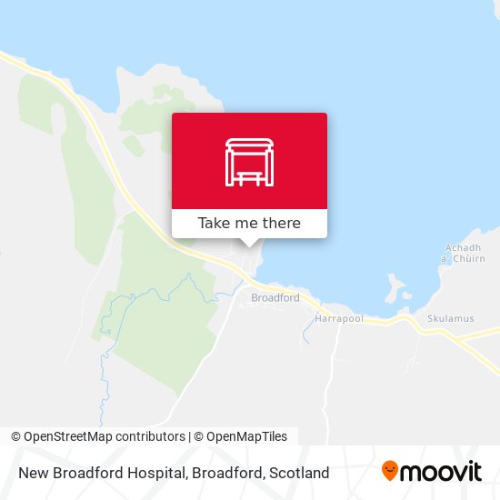 New Broadford Hospital, Broadford map
