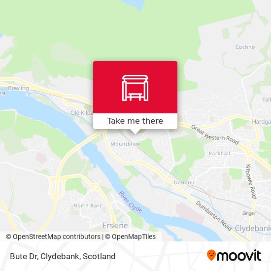 Bute Dr, Clydebank map