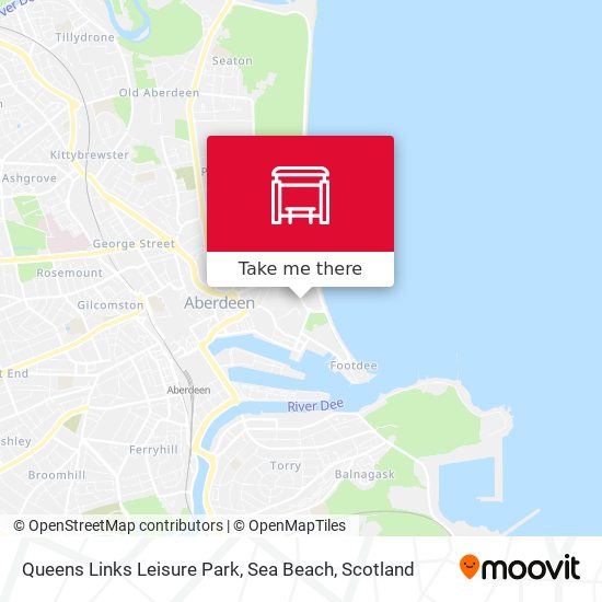 Queens Links Leisure Park, Sea Beach map