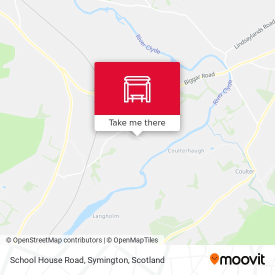 School House Road, Symington map