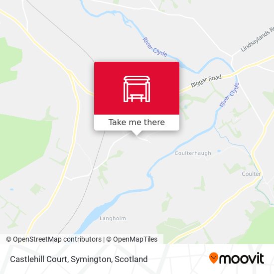 Castlehill Court, Symington map
