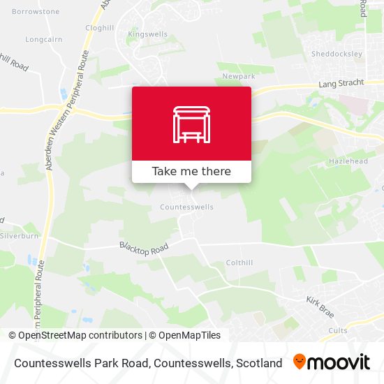 Countesswells Park Road, Countesswells map