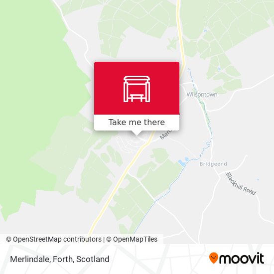 Merlindale, Forth map