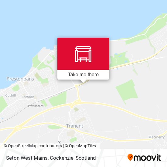 Seton West Mains, Cockenzie map