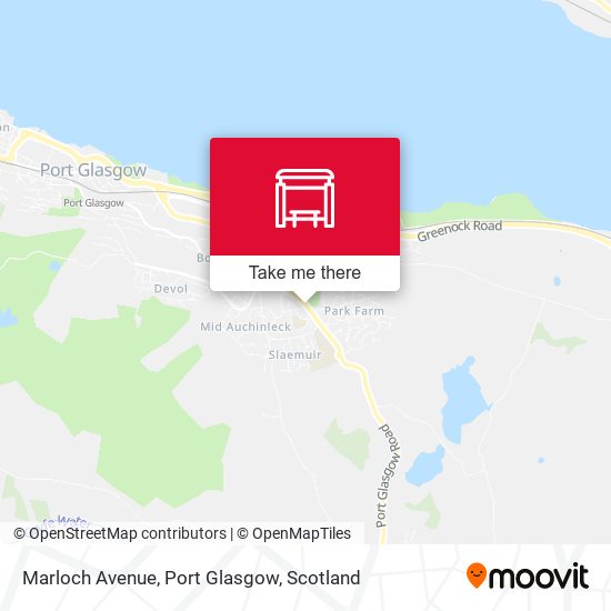 Marloch Avenue, Port Glasgow map