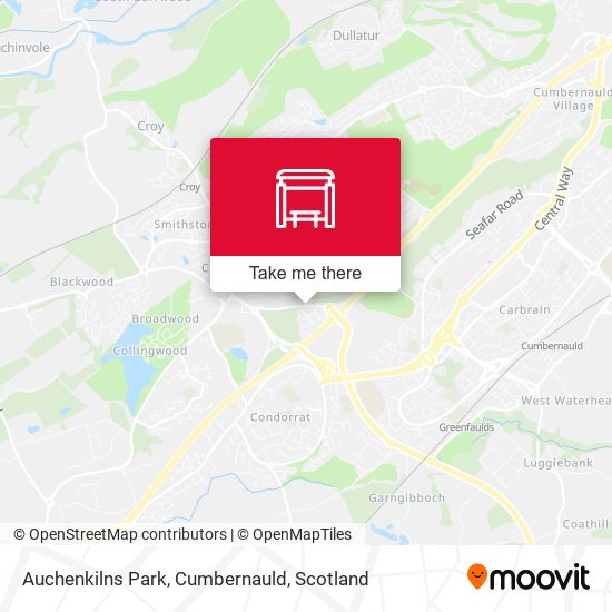 Auchenkilns Park, Cumbernauld map