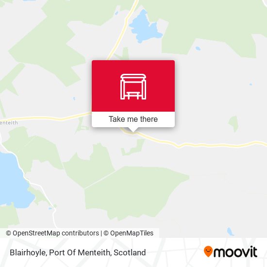 Blairhoyle, Port Of Menteith map