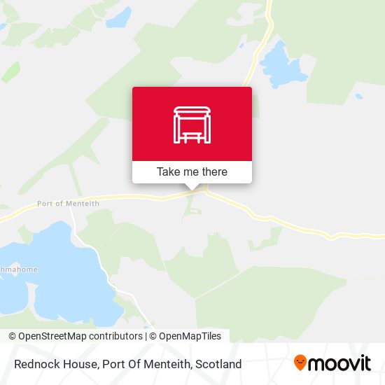 Rednock House, Port Of Menteith map