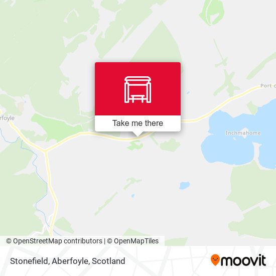Stonefield, Aberfoyle map