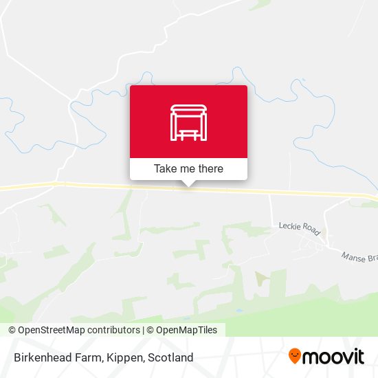Birkenhead Farm, Kippen map