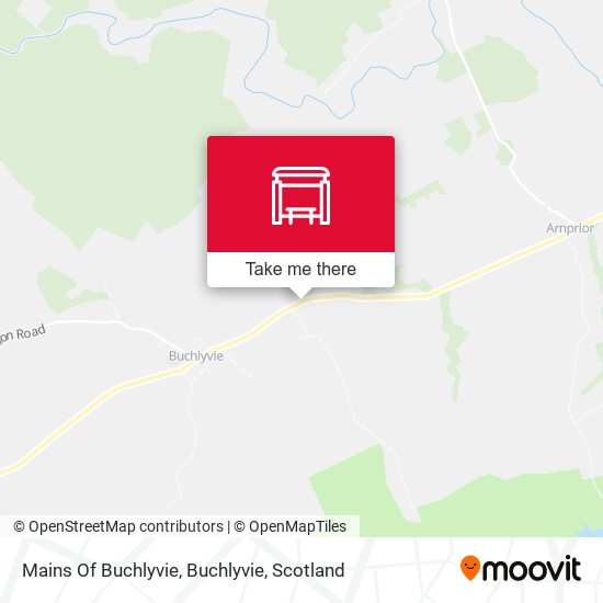Mains Of Buchlyvie, Buchlyvie map