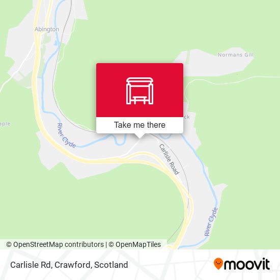 Carlisle Rd, Crawford map