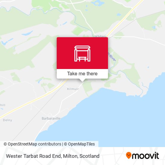 Wester Tarbat Road End, Milton map