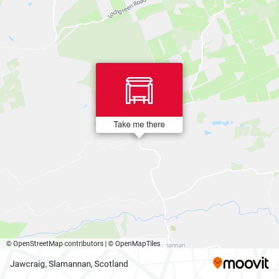 Jawcraig, Slamannan map
