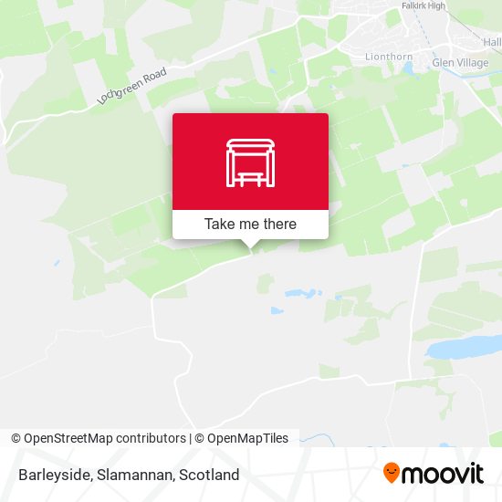 Barleyside, Slamannan map