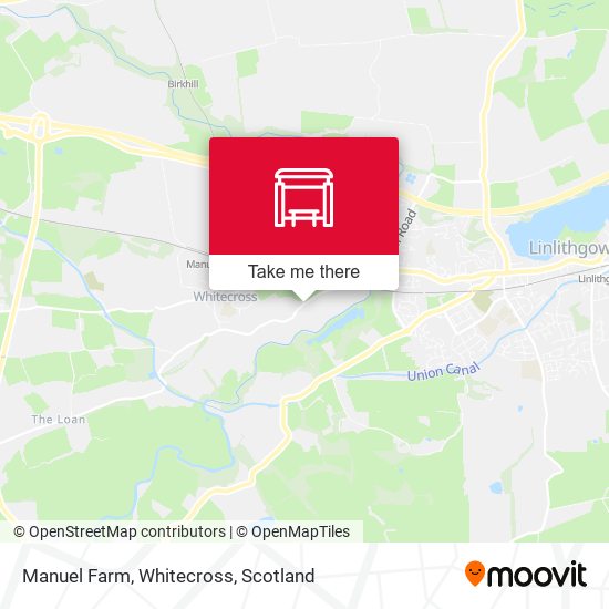 Manuel Farm, Whitecross map