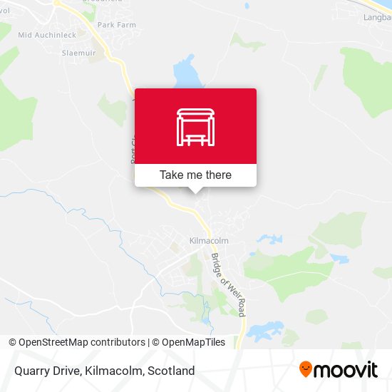 Quarry Drive, Kilmacolm map