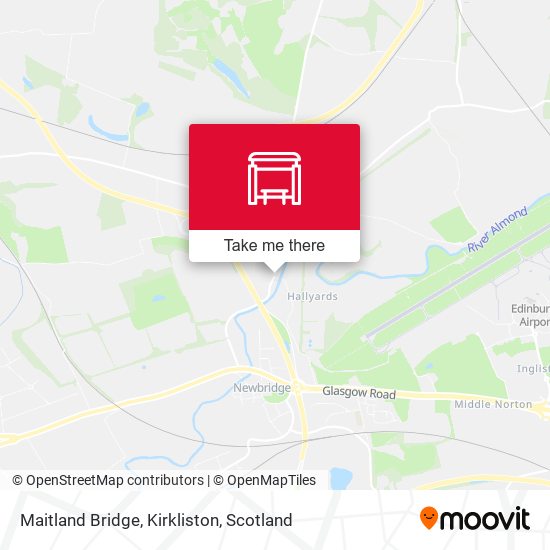 Maitland Bridge, Kirkliston map