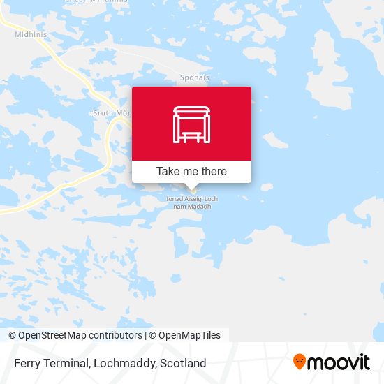 Ferry Terminal, Lochmaddy map