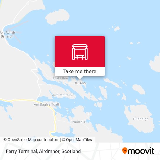 Ferry Terminal, Airdmhor map