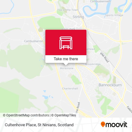 Cultenhove Place, St Ninians map