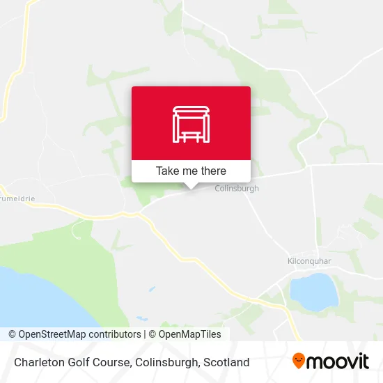 Charleton Golf Course, Colinsburgh map