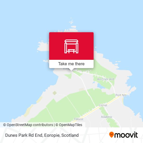 Dunes Park Rd End, Eoropie map