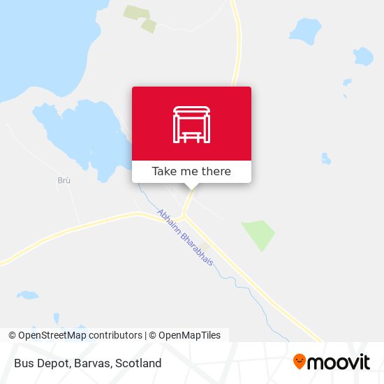 Bus Depot, Barvas map
