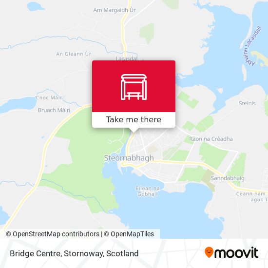 Bridge Centre, Stornoway map