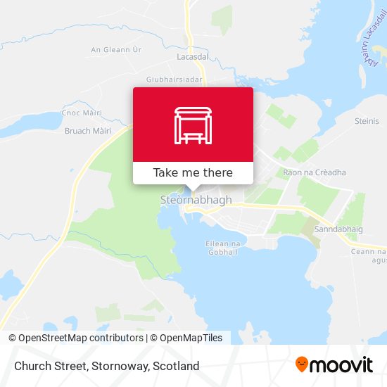 Church Street, Stornoway map