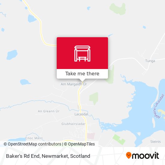 Baker's Rd End, Newmarket map