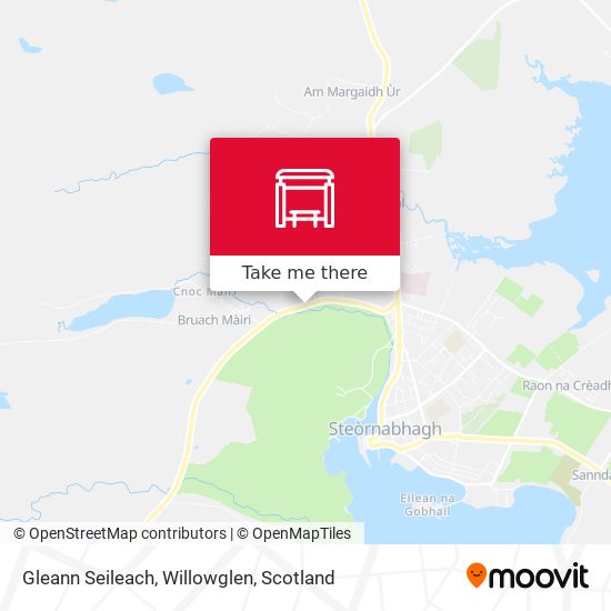Gleann Seileach, Willowglen map
