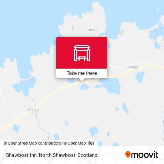 Shawbost Inn, North Shawbost map