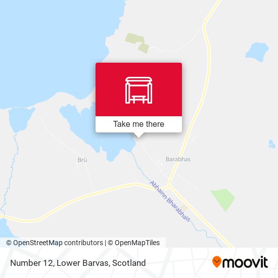 Number 12, Lower Barvas map
