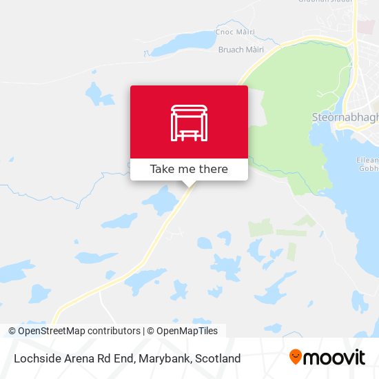 Lochside Arena Rd End, Marybank map