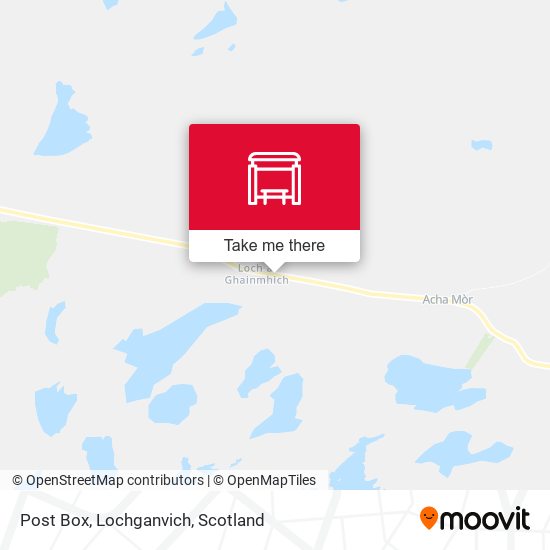 Post Box, Lochganvich map