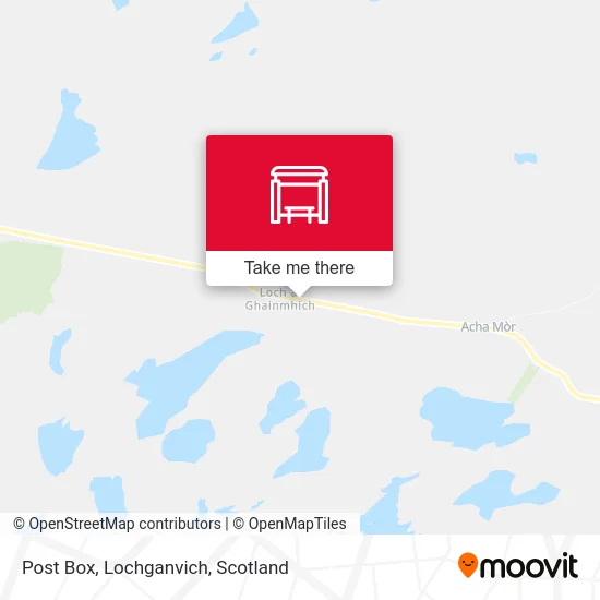 Post Box, Lochganvich map
