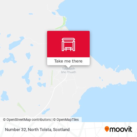 Number 32, North Tolsta map